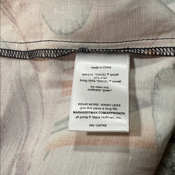 Mara Hoffman Yara Strapless Dress , Multi - Picture 13 of 14